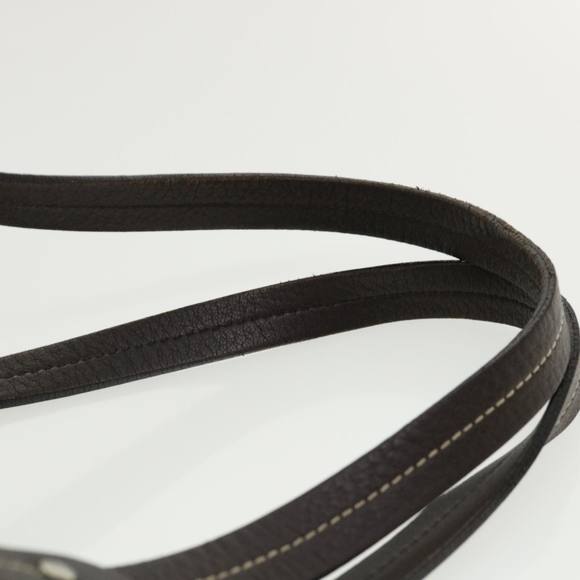 BURBERRY Nova Check Shoulder Bag Canvas Red Auth ti679 - Picture 8 of 16